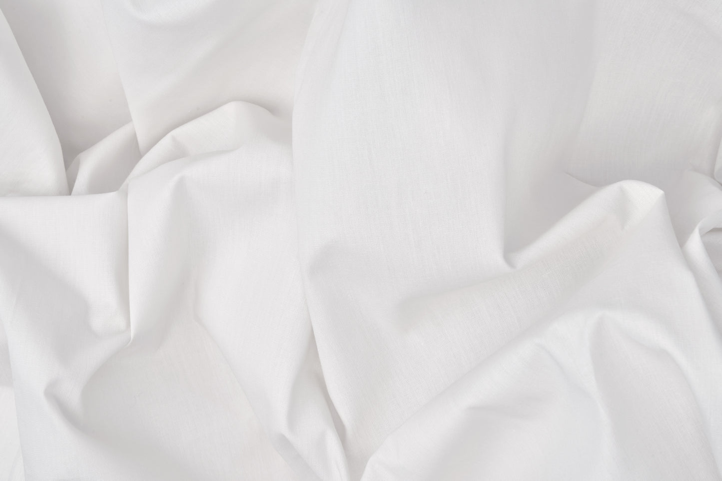 Healthcare Bed Sheet Fabric Percale T180 White CotPoly Thomaston