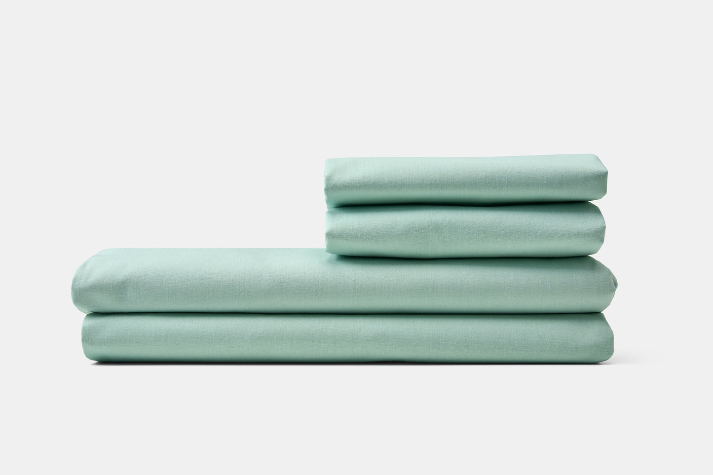 Healthcare Bed Sheet green Stack Percale T180 Color CotPoly Thomaston