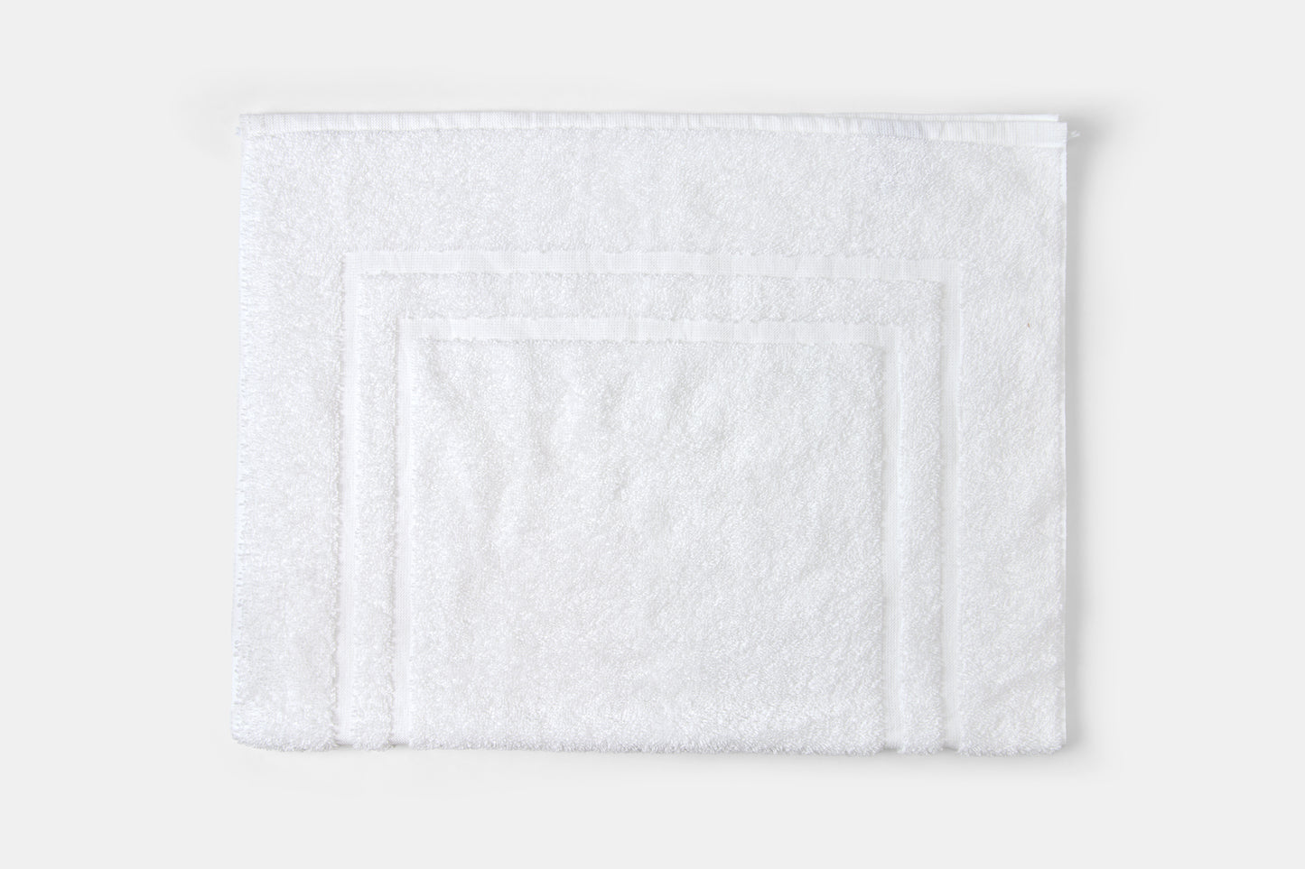 Hotel Bath Mat Luxury Terry Combed Cotton Magnolia