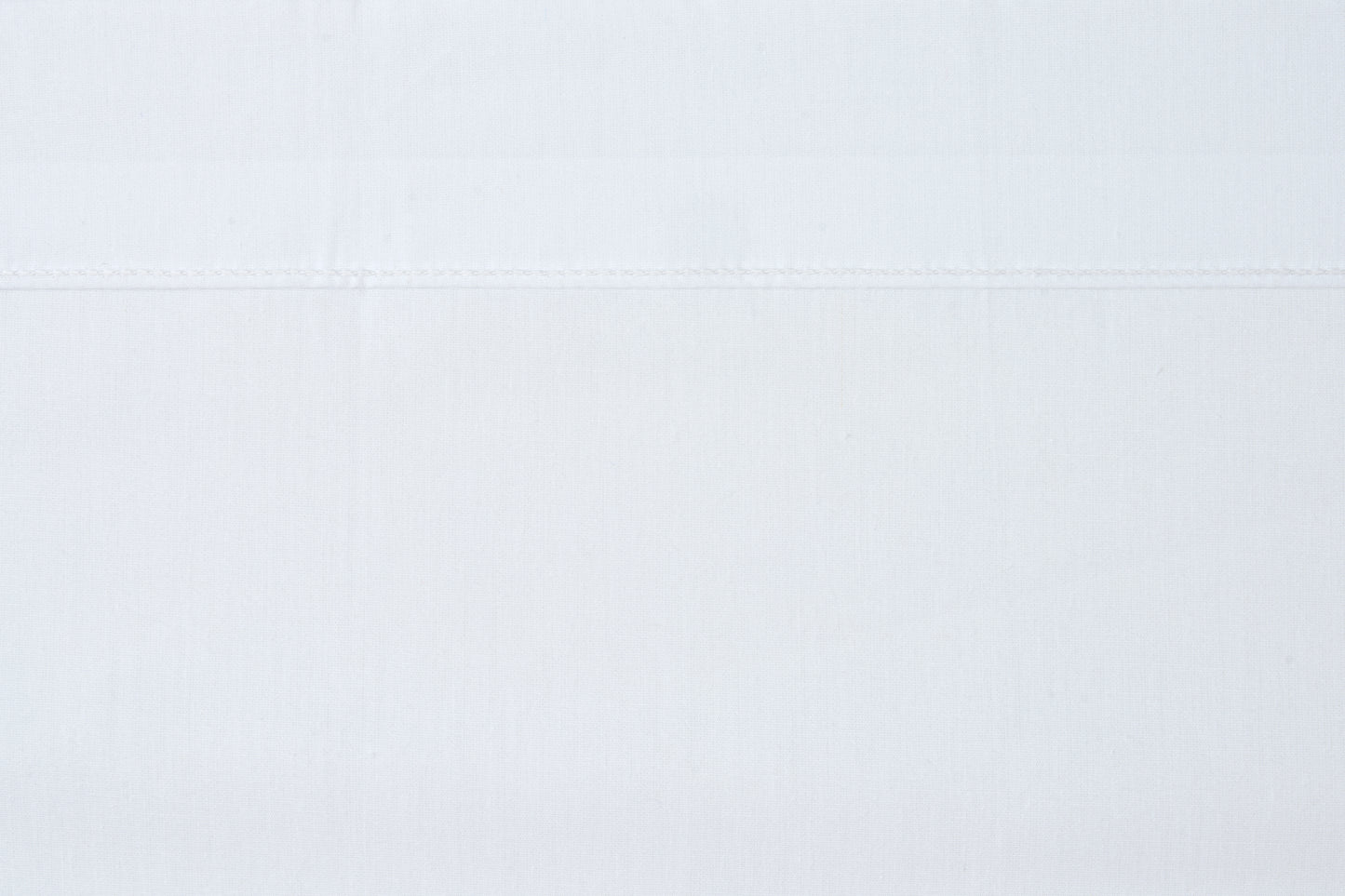 Hotel Bed Sheet Hem White Percale T200 CottonPoly Thomaston