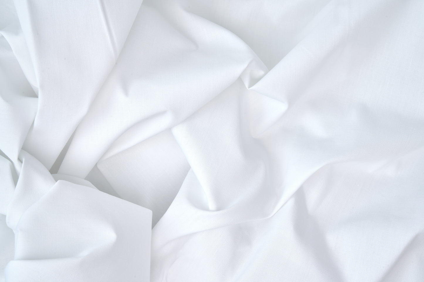 Hotel Bed Sheet White Fabric Percale T250 CottonPoly Royal Suite