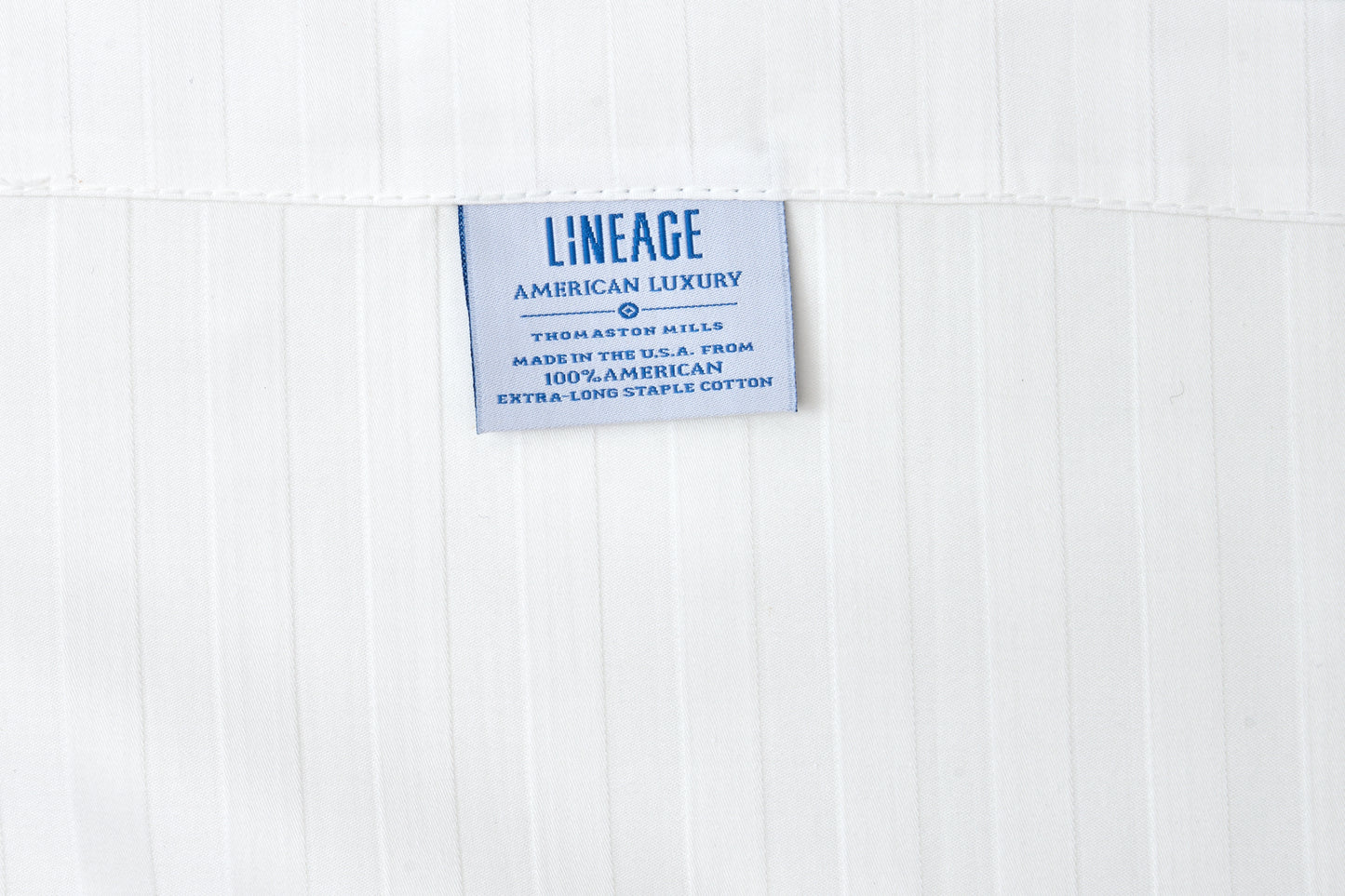 Hotel Bed Sheet White Label Sateen T310 Cotton Lineage