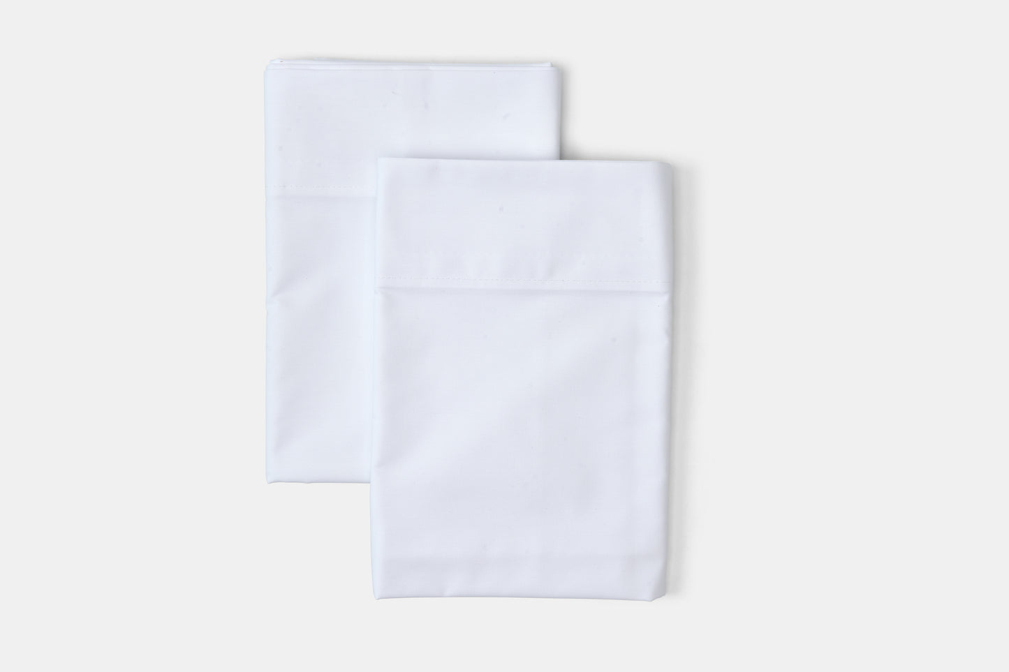 Hotel Pillowcases White Percale T250 CottonPoly Royal Suite