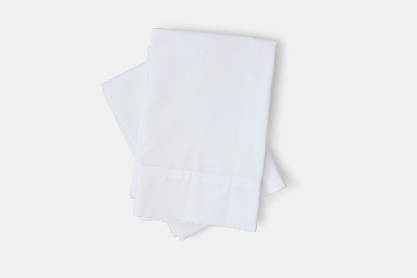 Hotel Pillowcases White Percale T300 CottonPoly Royal Suite