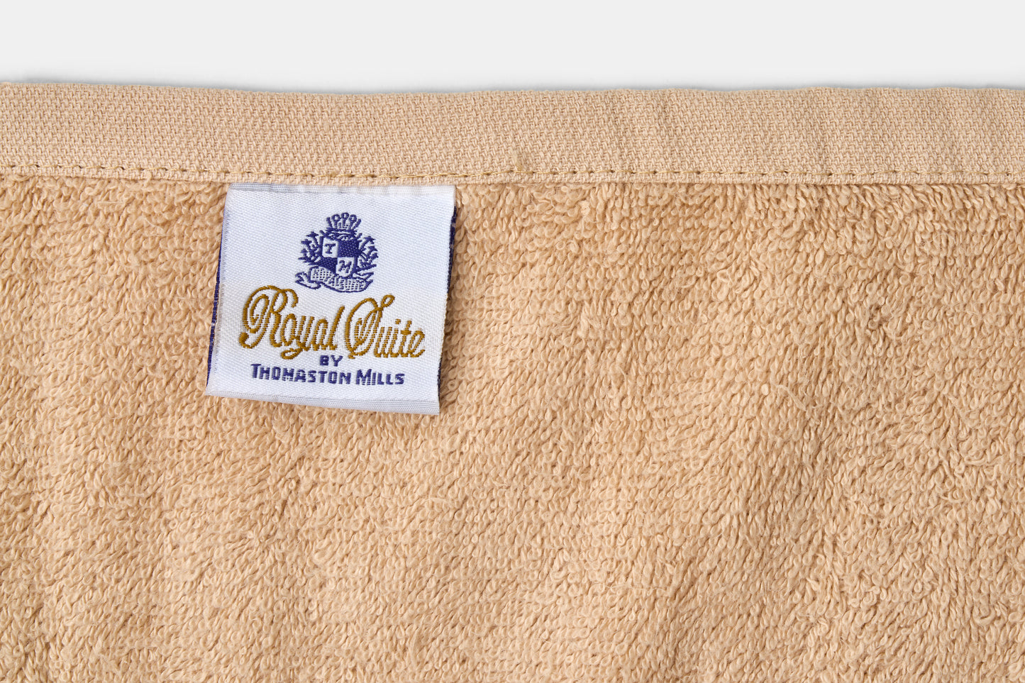 Hotel Towel label Luxury Terry Combed Cotton Royal Suite Dobby