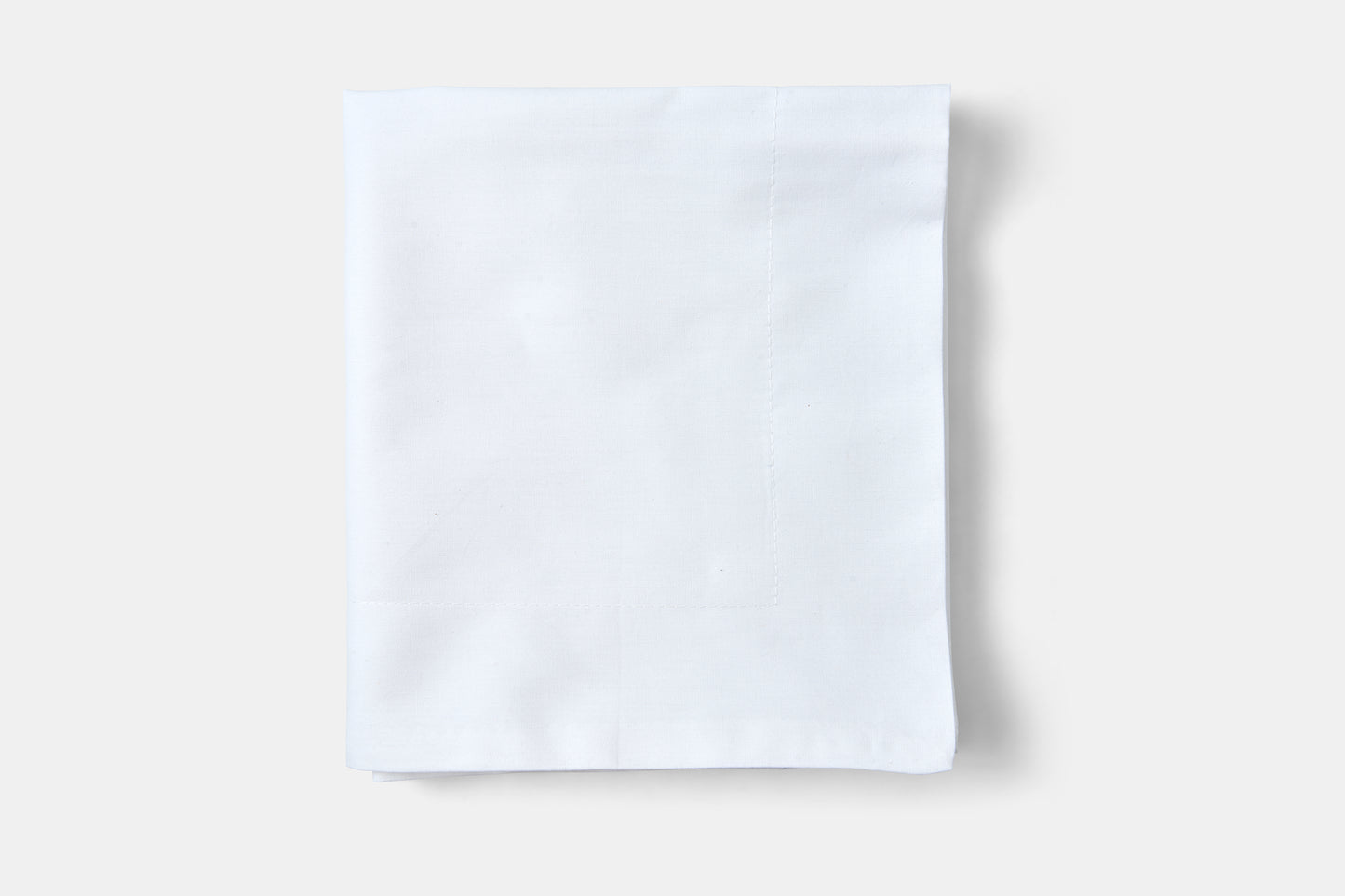 Hotel white Sham folded Percale T200 CotPoly Thomaston