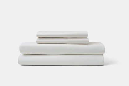 Hotel Bed Sheet Stack Sateen T300 Cotton Origin