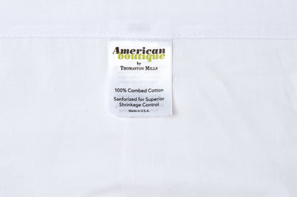 American Boutique label on a white background