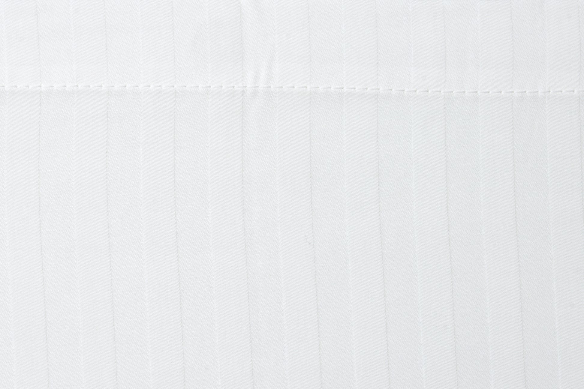 Hotel Bed Sheet White Hem Sateen T310 Cotton Lineage