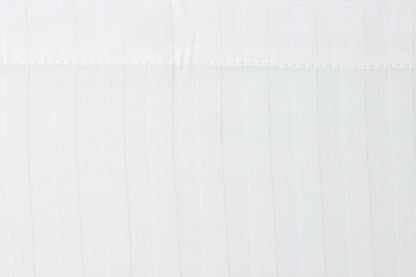 Hotel Bed Sheet White Hem Sateen T310 Cotton Lineage