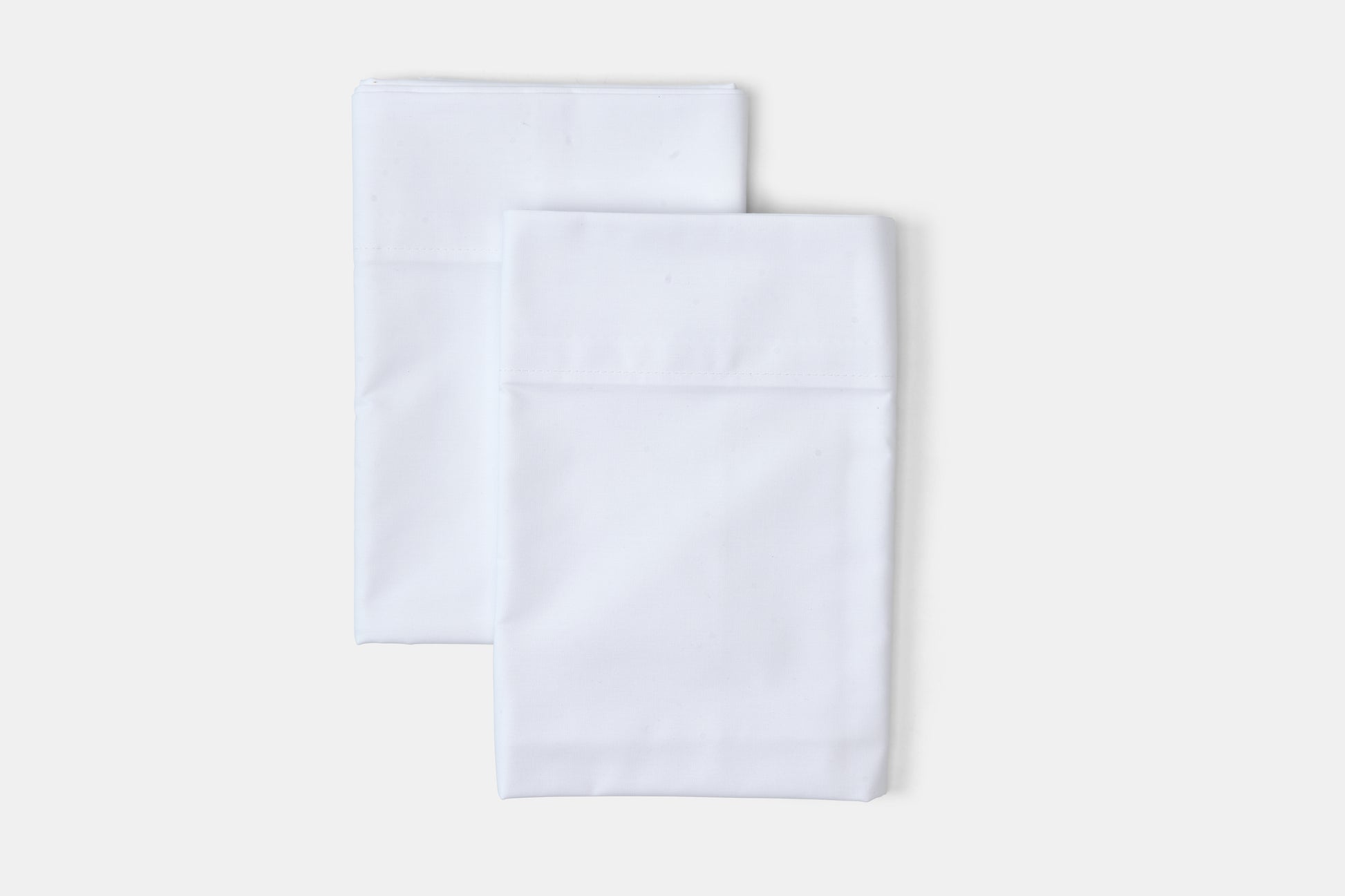 Hotel Pillowcases White Percale T250 CottonPoly Royal Suite