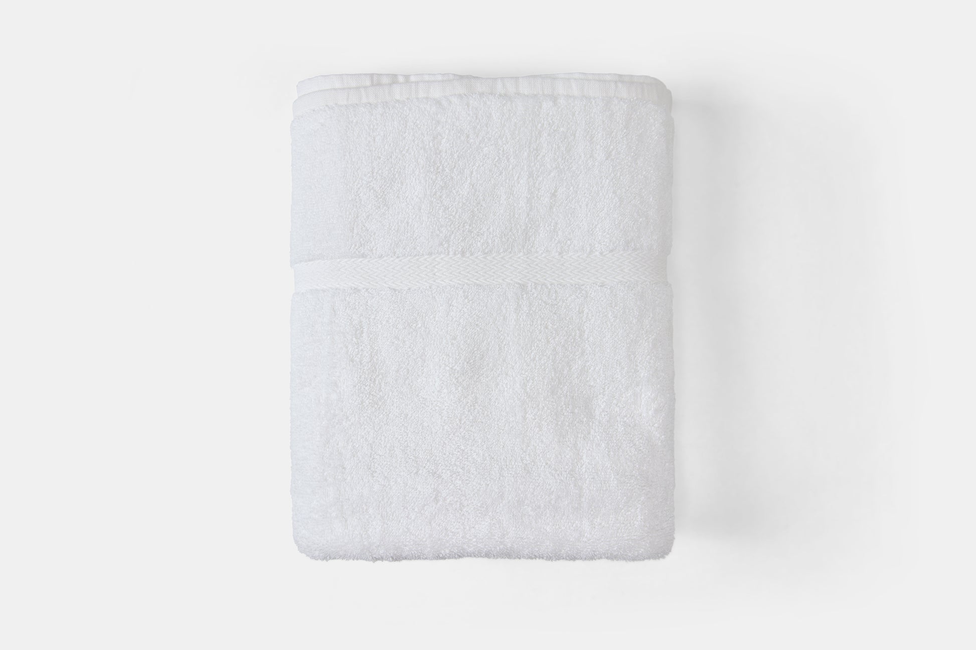 Hotel White Bath Towel Luxury Terry Combed Cotton Royal Suite Dobby