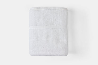 Hotel White Bath Towel Luxury Terry Combed Cotton Royal Suite Dobby