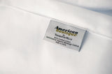 American Boutique by Thomaston Mills Label  Sewn into a sheet